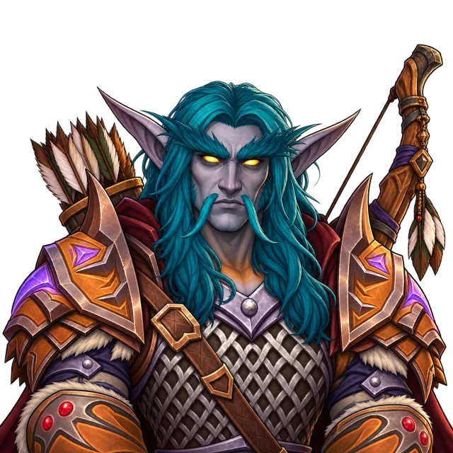 Avatar with mouth closed over a game screenshot; hover to see it speak